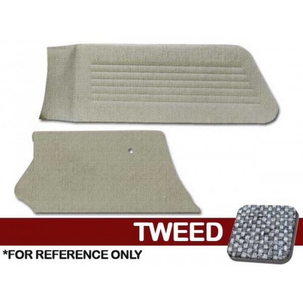 Type 3 Squareback 1961-67, Rear Only Quarter Panel, 2pc. - Tweed